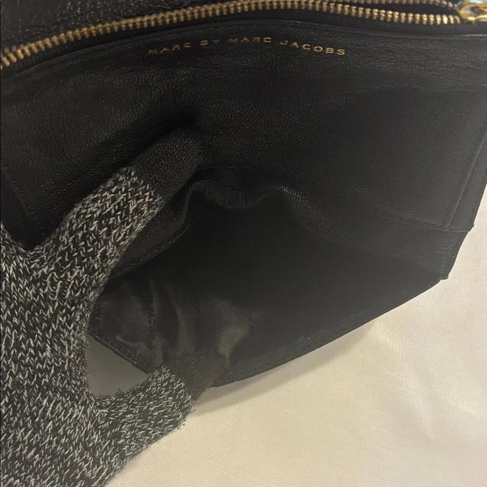 Marc by Marc Jacobs Black Leather Clutch EUC